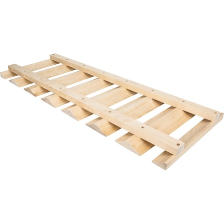 Hardware Resources 30" Wooden Stemware Rack SR30